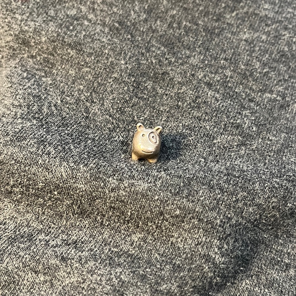 Pandora sterling silver doggie bead